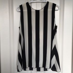 Dolce & Gabbana Vertical Striped Sleeveless Tank